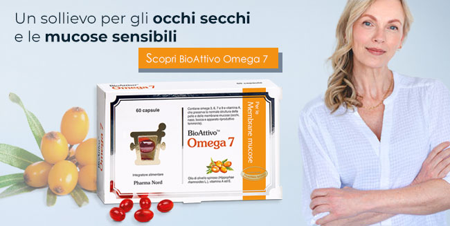 Un sollievo per gli occhi secchi  e le mucose sensibili