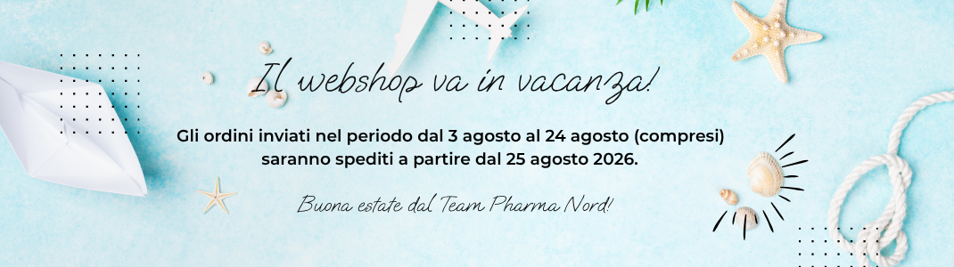 Il webshop va in vacance